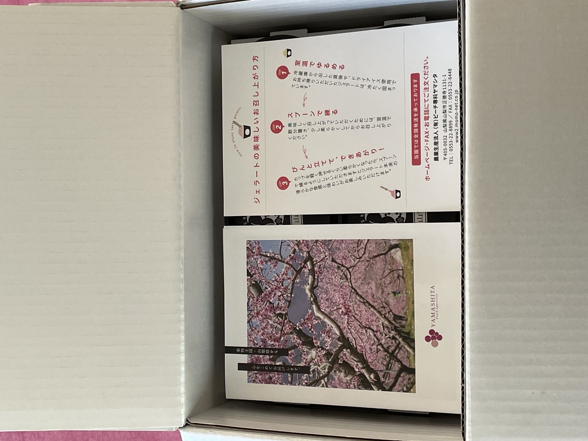 山梨 桃 ジェラート アイス お取り寄せ スイーツ ラペスカ もも